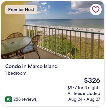 condo in marco island